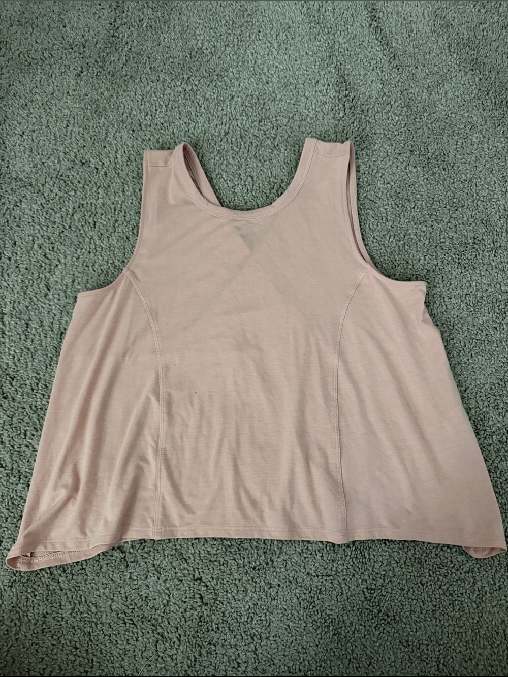 Women’s Sleeveless Tank Top in Light Pink